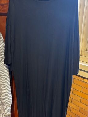 Mimu maxi black frock size small